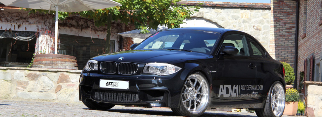 ATT-TEC Tuning: BMW 1er M Coupe mit ADV1 Felgen