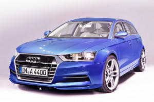 Audi A4 Avant und Sedan Illustration