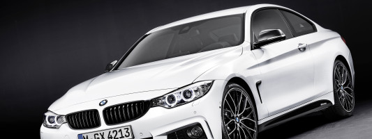 neues BMW 4er Coupé mit M Performance-Zubehör: Weltpremiere auf der IAA 2013
