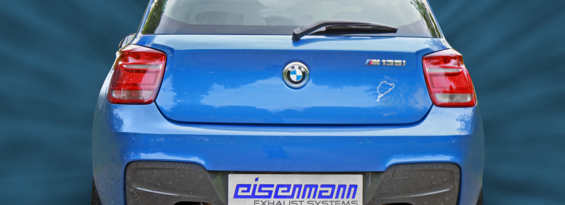 BMW M135i: Eisenmann Sportauspuff
