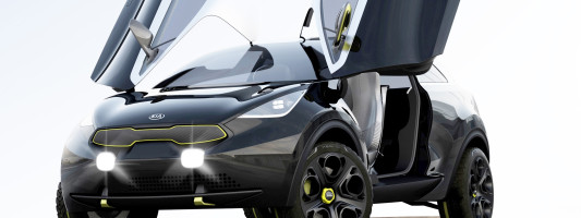 neuer Kia Niro: Mini-SUV-Studie auf der IAA 2013