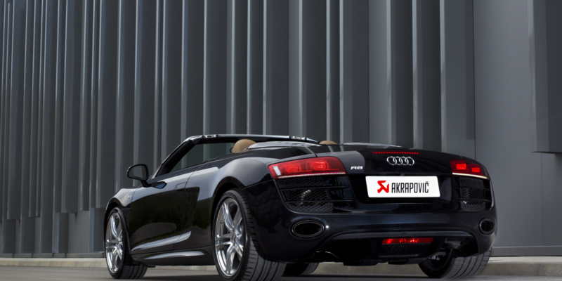 Akrapovič Slip-On Line Auspuffsystem für Audi R8 Coupé/Spyder